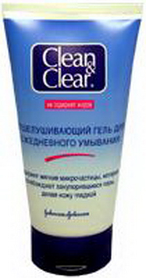 5904187000844 — Отшелушивающий гель Clean & Clear для ежедневного умывания, 150 мл.