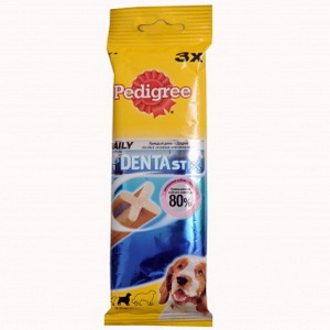 5998749104392 — Корм для собак "Pedigree" Кость д/чист зубов 77г