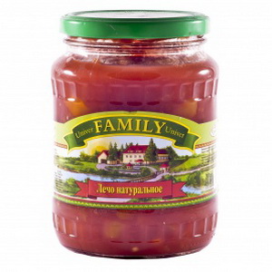 5999548132074 — Лечо "Family" натуральное 720мл