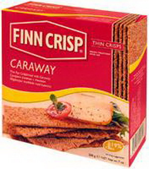 6410500900108 — Сухарики ржаные с тмином Finn Crisp, 200г
