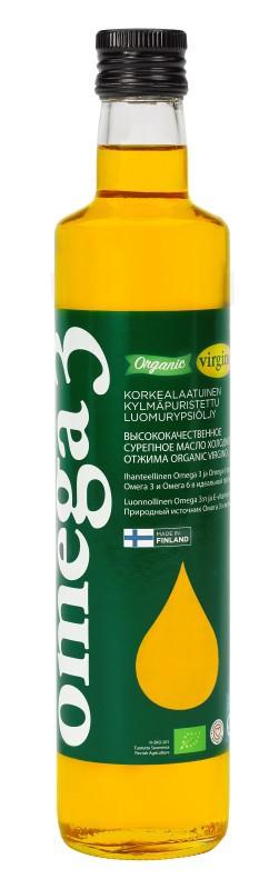 6417894000278 — Сурепное масло VIRGINO Organic, стекло, 0,5л
