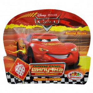 6921249293982 — Конфеты "Disney" Тачки шипучка 5г