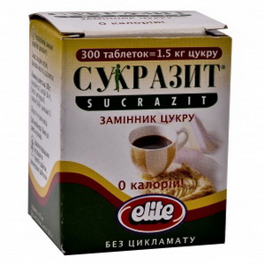7290000504025 — Подсластитель "Сукразит" 300 таб.