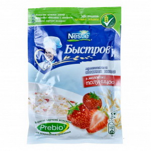 7613033091605 — Каша быстров нестле клубника 45г