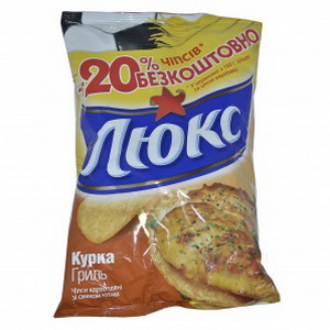 7622210014986 — Чипсы "Люкс" Курица Гриль 180г