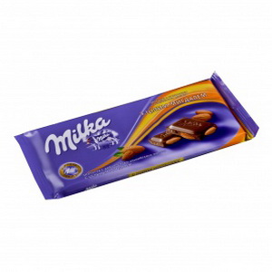 7622300216603 — Шоколад milka целый миндаль 95г