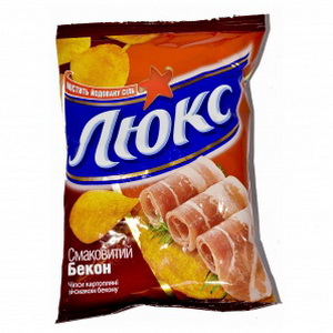 7622300460549 — Чипсы Люкс Бекон 80г