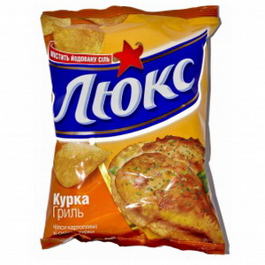 7622300460624 — Чипсы Люкс Курица гриль 80г