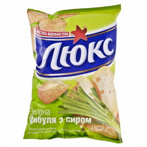 7622300460730 — Чипсы люкс 80 г. лук с сыром
