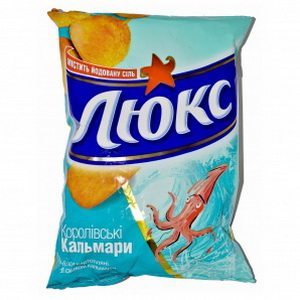 7622300460815 — Чипсы Люкс Кальмары 80г