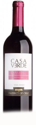 7808765712533 — Вино Casa Verde Cabernet Sauvignon/Merlot красное полусладкое 0.75 л 12% 