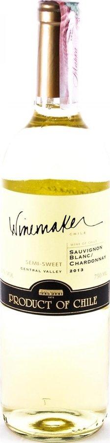 7808765712571 — Вино Winemaker Sauvignon Blanc/Chardonnay белое полусладкое 0.75 л 12%