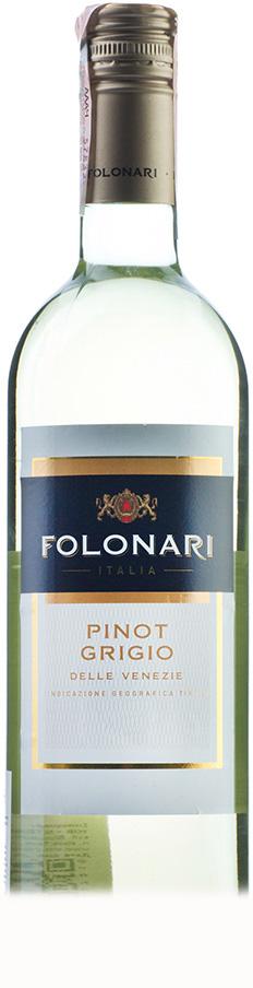 8000160633690 — Вино Folonari Vino Bianco D'Italia белое полусухое 0. 75 л 11%