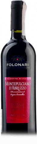8000160635809 — Вино Folonari Montepulciano d'Abruzzo красное сухое 0.75 л 12.5% 