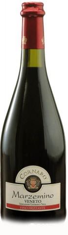 8000555100899 — Вино игристое Montelliana Cornaro Marzemino Frizzante красное полусухое 0.75 л 11% 