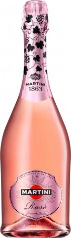 8000570484004 — Вино игристое Martini Rose полусухое 0.75 л 9.5% 