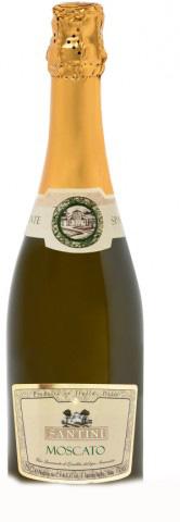 8001592000333 — Вино игристое Casa Vinicola Abbazia Di S.Gaudenzio Santini Moscato Spumante белое сладкое 0.75 л 8% 