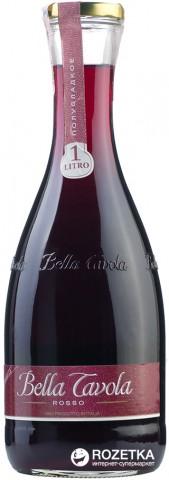 8001929278688 - Вино Bella Tavola Rosso Sweet красное полусладкое 1 л 11% 