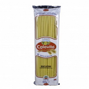 8004323110073 — Макаронные изделия "Colavita" Bucatini п/э 500г