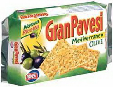 8013355999341 — Крекер с оливковым маслом "Barilla Pavesi", 250г