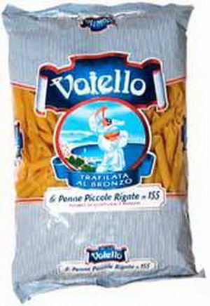 8076810471554 — Макаронные изделия Перья рифленые малые "Voiello", 500г
