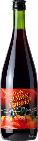 8410261151199 — Вино ароматизоване Don Simon Sangria червоне солодке 1 л 7%