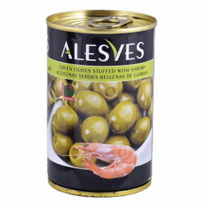 8410416005391 — Оливки "alesves" с креветками