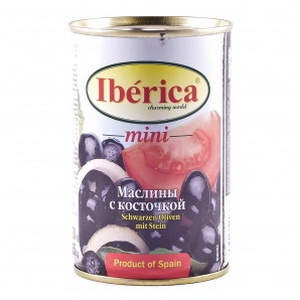 8410862030220 — Маслины "Iberica" Mini с косточкой 300г