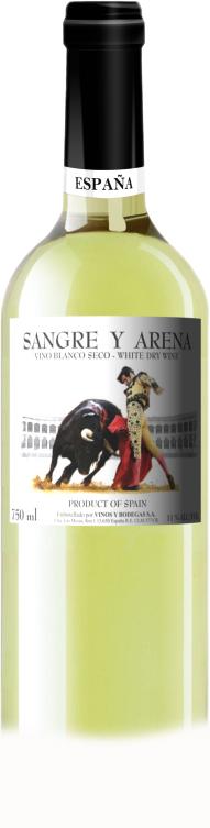 8429531003113 — Вино Sangre y Arena Blanco seco белое сухое 0.75 л 11% 