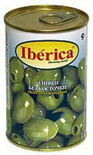 8436024292350 — Оливки IBERICA без косточки, ж.б., 300 г 