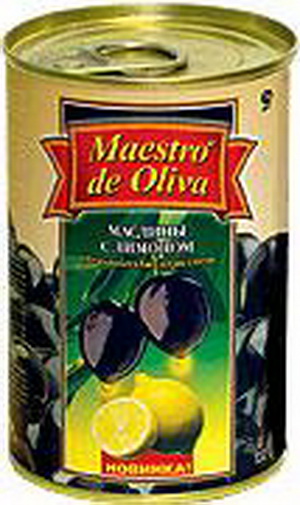 8436024292435 — Маслины MAESTRO DE OLIVA с лимоном, ж.б., 300 г