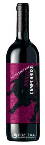 8437001914234 — Вино Camporroso Bodega красное полусладкое 0.75 л 10.5-11.5% 