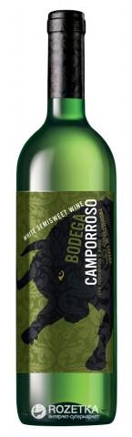8437001914258 — Вино Camporroso Bodega белое полусладкое 0.75 л 10.5-11.5% 
