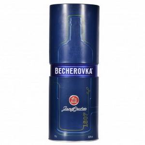 8594405105191 — Настойка "Вecherovka" ликёрная в металлической коробке 0.7л