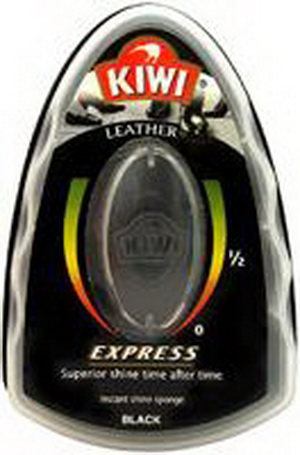 8700216304122 — Губка-блеск для обуви Kiwi Express черный, 6мл