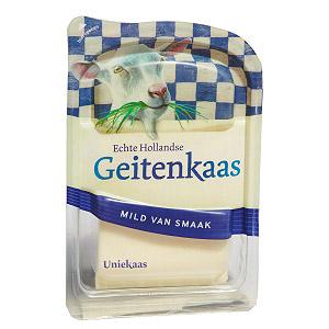 8710477600116 — Сыр полутвердый "Uniekaas Geitenkaas" Козий нарезка 50% 150 г.