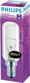 8711500250056 — Лампа накаливания газонаполненная Appliance 40W E14 230-240V T25L CL CH 1CT (40W 230V E14 424Lm), Philips