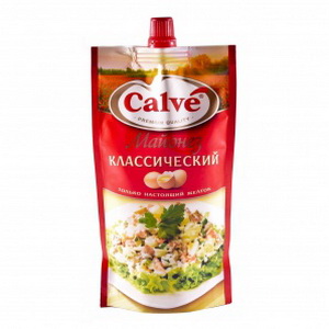 8712566262755 — Майонез "Calve" Классический 40% д/п 400г