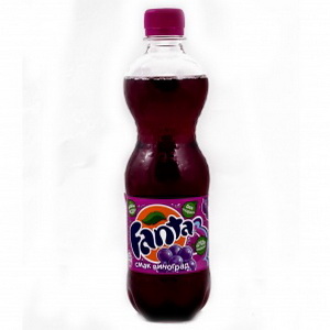 87126815 — Сильногазированный безалкогольный напиток "FANTA ВиноГРАД" 0,5 л.
