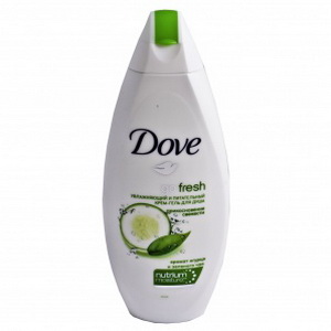 8717644050279 — Крем-гель для душа "ПРИКОСНОВЕНИЕ СВЕЖЕСТИ" DOVE, 250 мл.