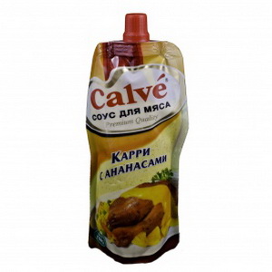 8722700073635 — Сalve соус для мяса 250гр.С ананасом