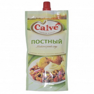 8722700136088 — Майонез постный Calve 250 мл