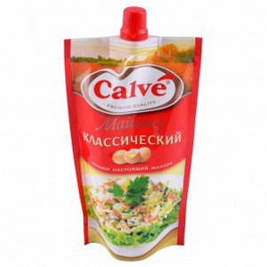8722700144922 — Майонез "Calve" Классический 56%, 230 г.