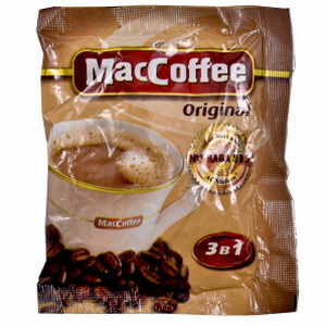 8887290101004 — Напиток кофейный растворимый (3 в 1) "Mac Coffee original" 