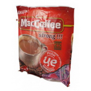 8887290101073 — Напиток кофейный растворимый (3 в 1) MacCoffee. 20 г