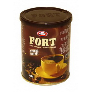 8901036161128 — Кофе "Elite" Fort Растворимый ж/б 100г