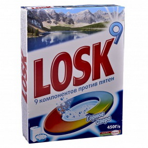9000100240710 — Порошок пральний "LOSK Гірське озеро 450 г