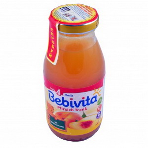 9007253100663 — Напиток "Bebivita" Персик 200мл (от 4 месяцев)